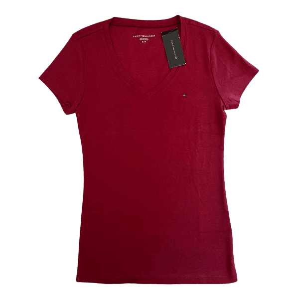 Blusa Tommy Hilfiger Marsala Feminina