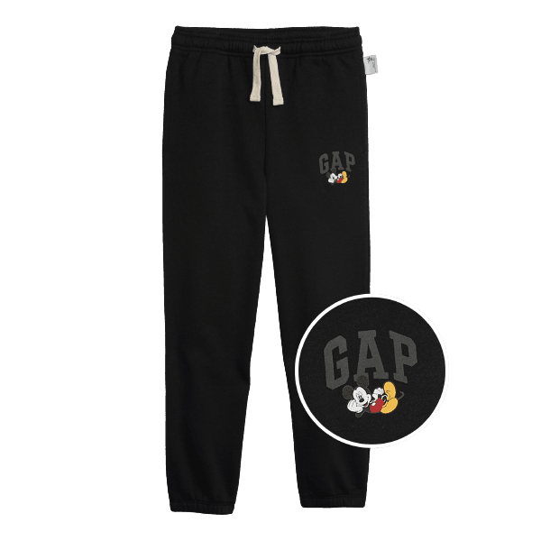 Calça Jogger Mickey Gap Preta