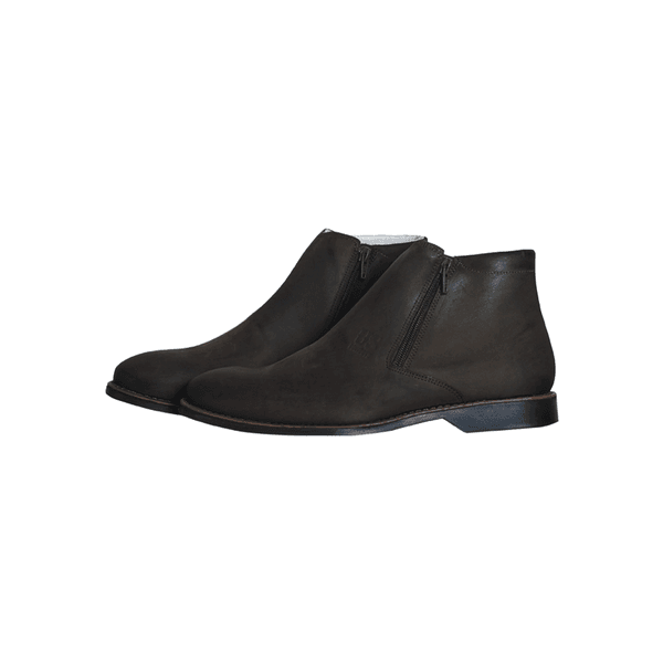 Botas US Cowboys Adulto Modelo Botina Campeira Masculina Couro Café 