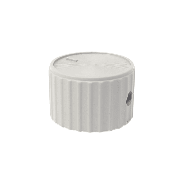 Knob para Registro da Cuspideira Cinza
