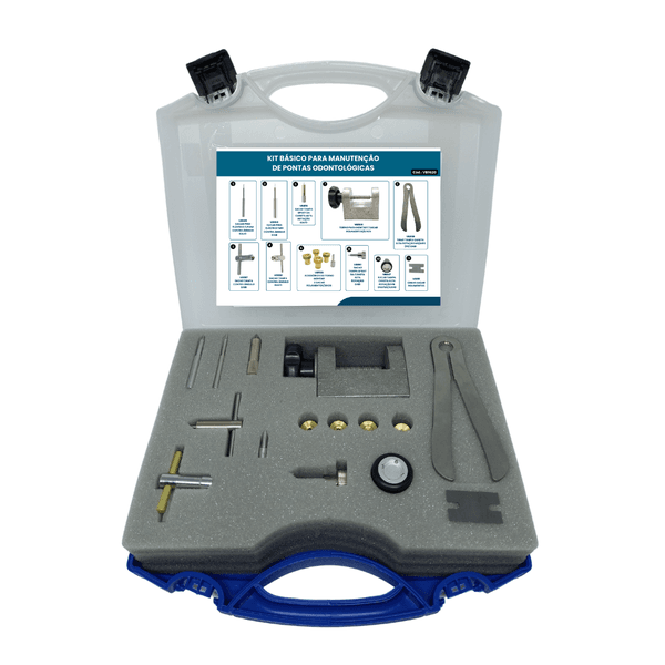 Kit Ferramentas para Manutenção de Pontas Odontológicas