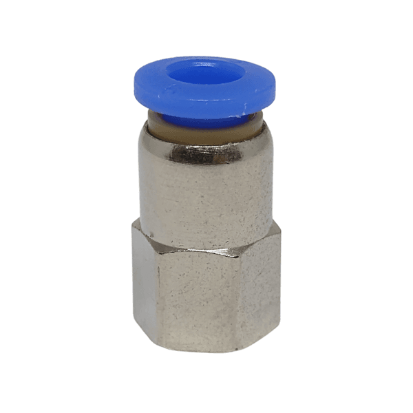 Conexão Engate Rápido Fêmea (Metal) 06mm X 1/8'' Npt