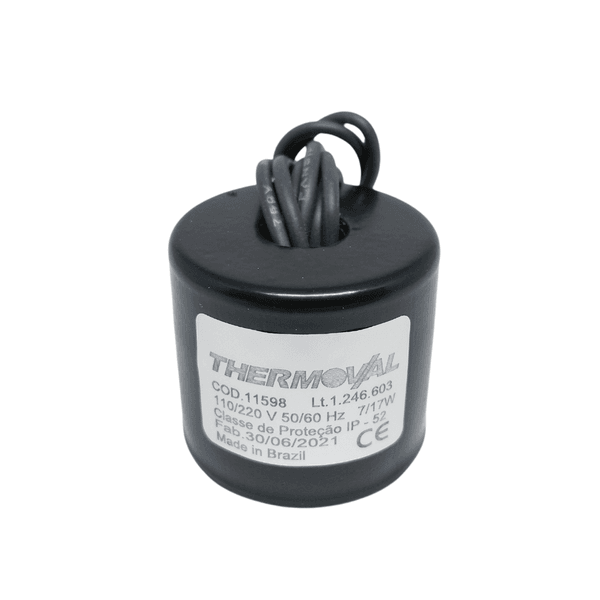 Bobina Solenóide 7/17w 110/220v Núcleo 12mm Thermoval 11598