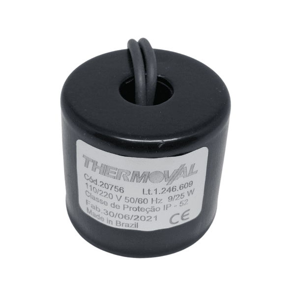 Bobina Solenóide 9/25w 110/220v Núcleo 12mm Thermoval 20756
