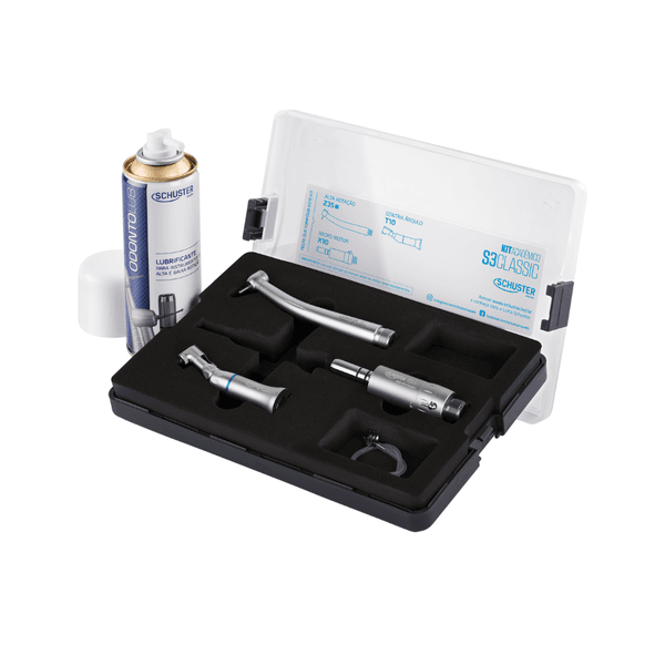 Kit Acadêmico Peças de Mão S3 Classic Schuster