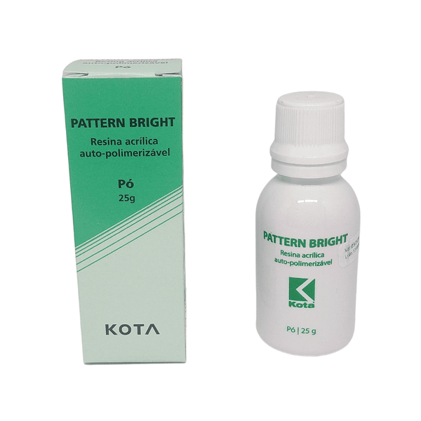 Resina Acrílica Auto-polimerizável Pattern Bright Pó 25g