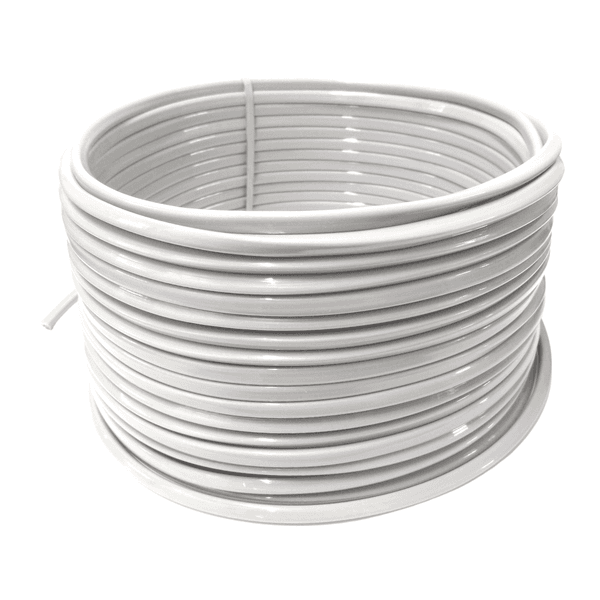 Mangueira Tripla C/ Capa 5,0x3,2mm Branco Gelo (Pu)