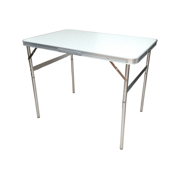 Mesa Dobrável em Alumínio com Tampo de Mdf 60x45cm