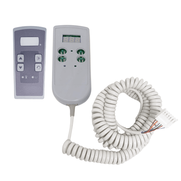 Conjunto Controle Raio-x e Lexan Dabi Saevo D700 (kit 2)