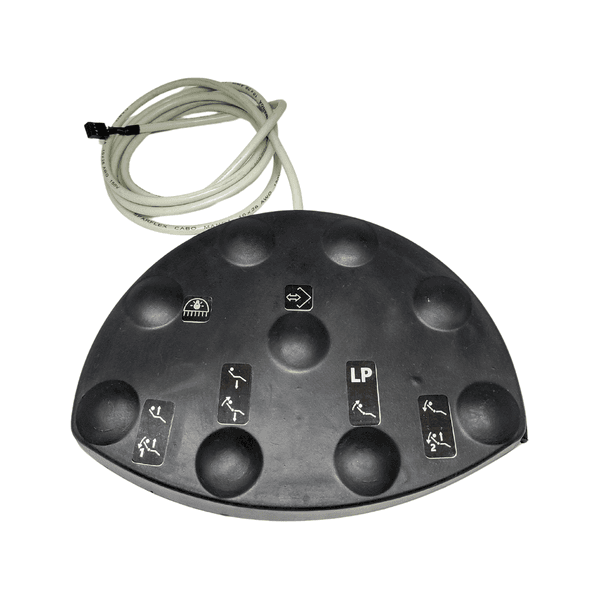 Pedal Comando Odontológico Preto Compatível Kavo