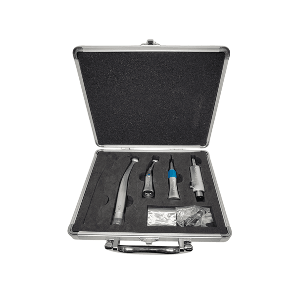 Kit Acadêmico Odontológico 4 Peças de Mão Pb com Led S10