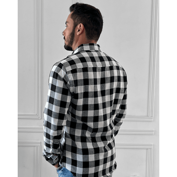 Camisa xadrez (com protetores) Restone Classic CE aprovado