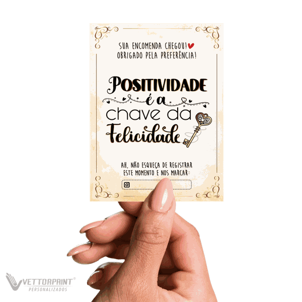 Panfleto - Positividade