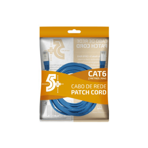 CABO PATCH INFO - PATCH CORD CAT6 FTP - 2M - AZUL