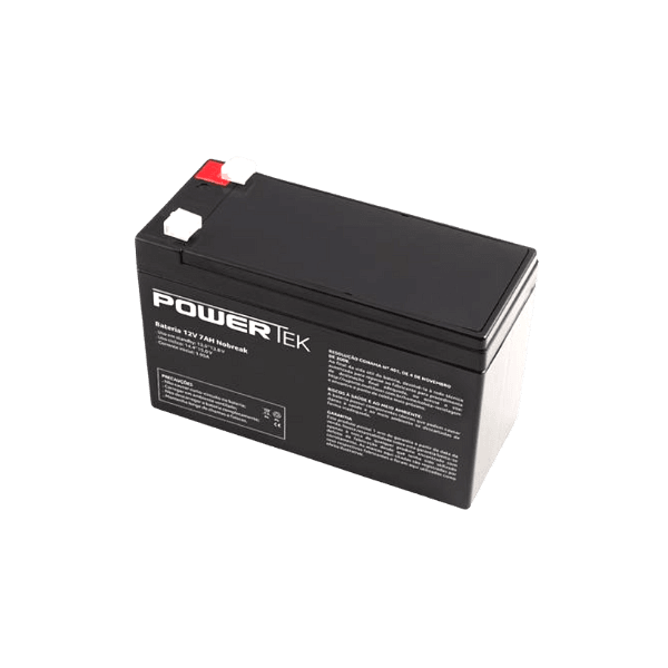 BATERIA SELADA POWERTEK 12V 7AH PARA NOBREAK - EN013 | Monitoriza ...