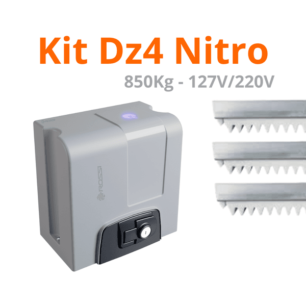 KIT MOTOR DESLIZANTE DZ4 SK 36 NITRO 127V/220V 850KG