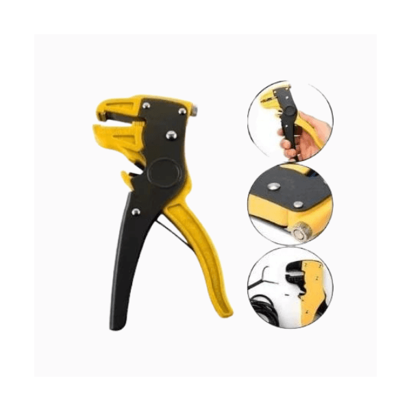 ALICATE PARA DECAPAR E CORTAR FIOS E CABOS 175X90MM BOM - 1705