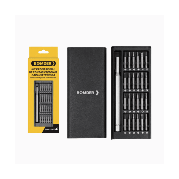 KIT PROFISSIONAL DE PONTAS ESPECIAIS PARA ELETRONICA BOM - 3107