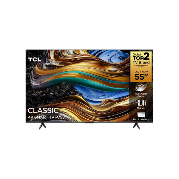 TV LED 55 4K SMART TCL (HDR/DOLBY//WIF//GOOGLETV) (NACIONAL)(55P755)