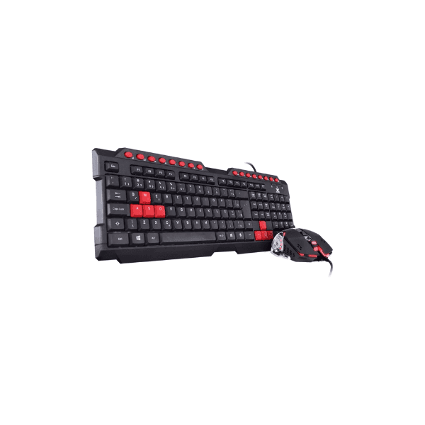 KIT TECLA E MOUS GAME GRIFO - MOUS 2400 DPI CABO USB 1.8 M LED VER VGC
