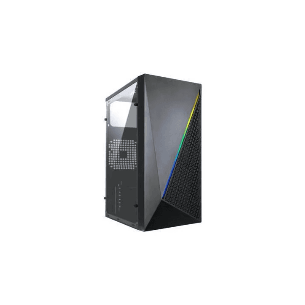 GABINETE GAMER VINIK MURK PRETO LATERAL ACRILICO - GGMACBK