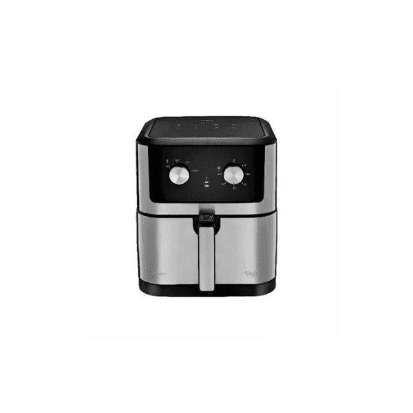 FRITADEIRA AIR FRYER CHROME FRY 8 LITROS 1.900W COM ACABAMENTO EM INOX