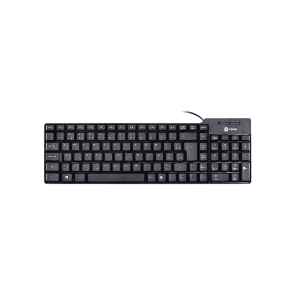 TECLADO USB COMPACTO DYNAMIC ABNT2 CABO 1.8M PRETO - DT150