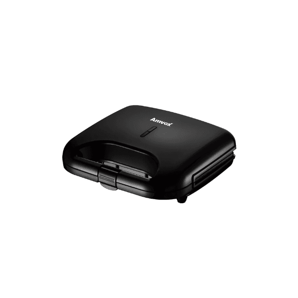 Sanduicheira Grill 750w Amvox Ams 370 Antiaderente 110v Cor Preto