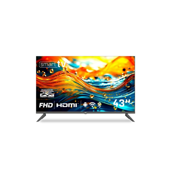 SMART TV HQ 43" FULL HD ANDROID 12 FRAMELESS SLIM | HQS43NKHM