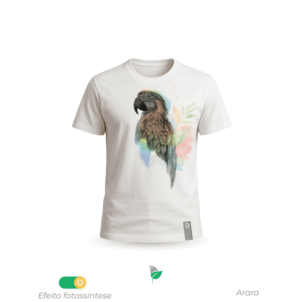 T-Shirt Arara – Branca