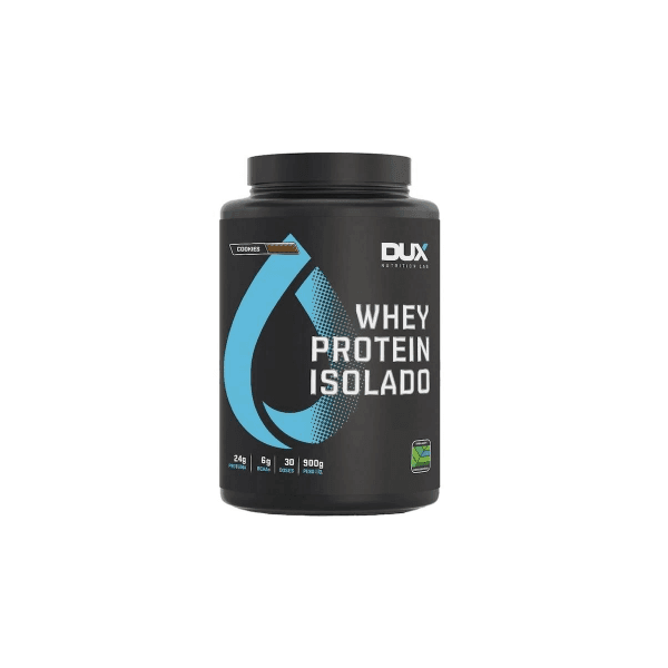 Whey Protein Isolado Dux Nutrition 900g Sabor Cookies 