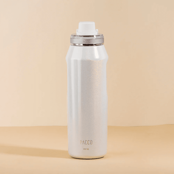 Garrafa Térmica Vyta| PEDRAS PRECIOSAS COR PÉROLA