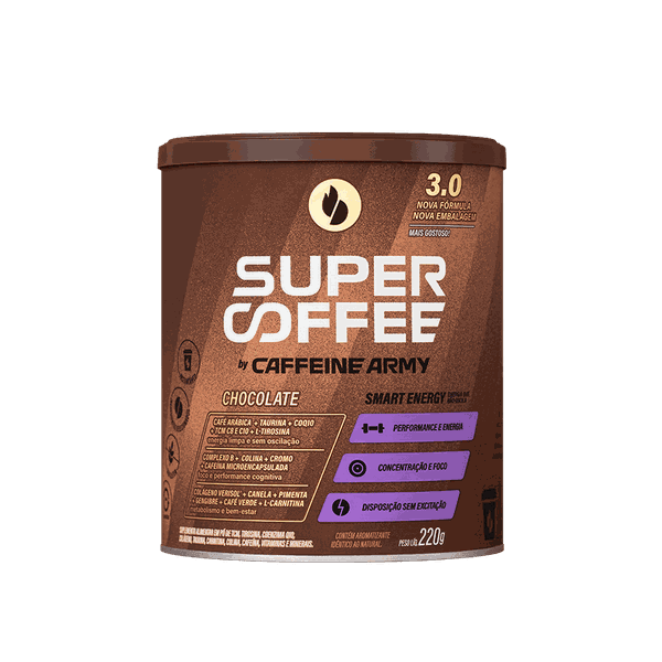 Supercoffee Chocolate Caffeine Army 220g