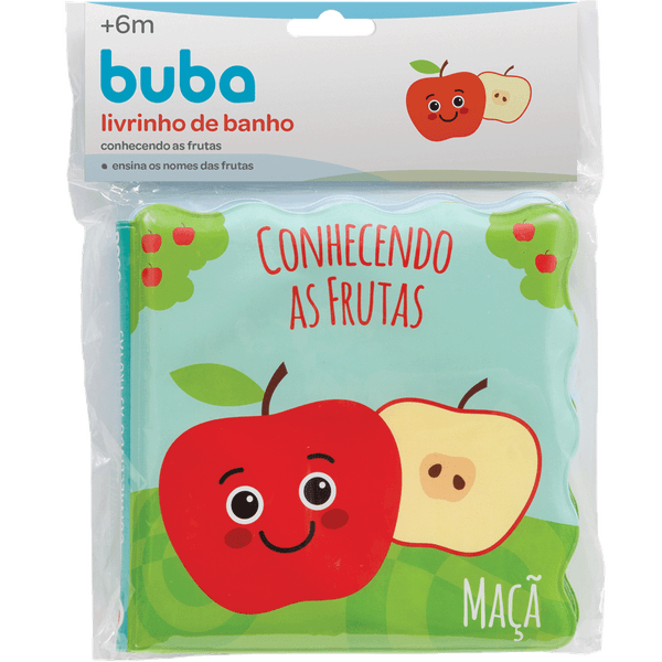 LIVRINHO DE BANHO CONHECENDO AS FRUTAS