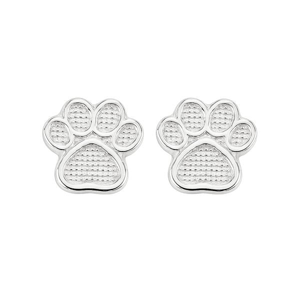 Brinco Pata Cachorro Prata 925 