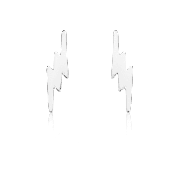 Brinco Raio Prata 925 