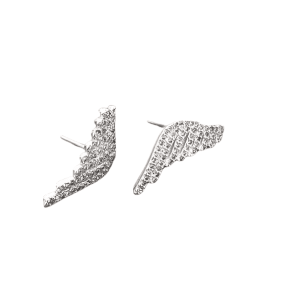 Brinco Asa Anjo Prata 925