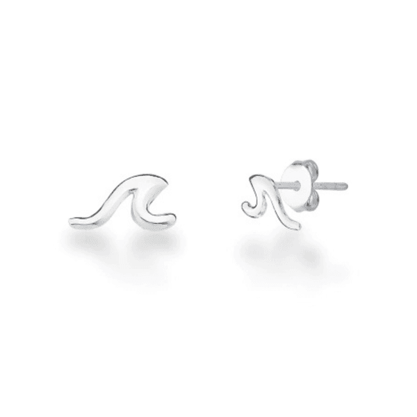 Brinco Onda Prata 925 