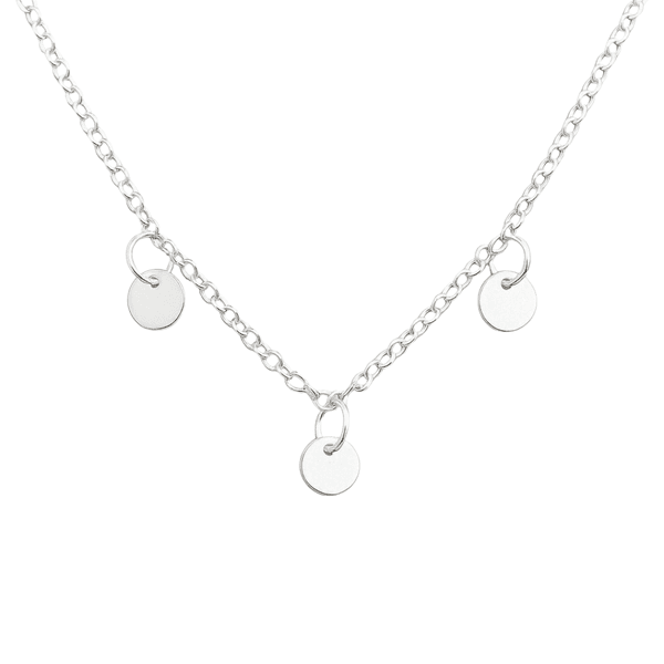 Choker Medals Prata 925 