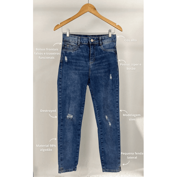 Calça Jeans Slim (Para vender hoje!) - Roupas - Praia da Costa, Vila Velha  1238592275