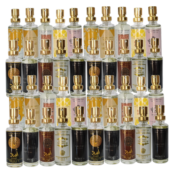 Kit "40" Perfumes Secret's Parfum Árabes 15ml 