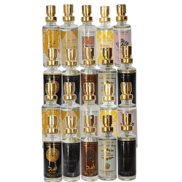 Kit "20" Perfumes Secret's Parfum Árabes 15ml 