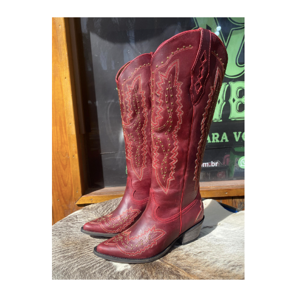 Bota Super Alta - Red