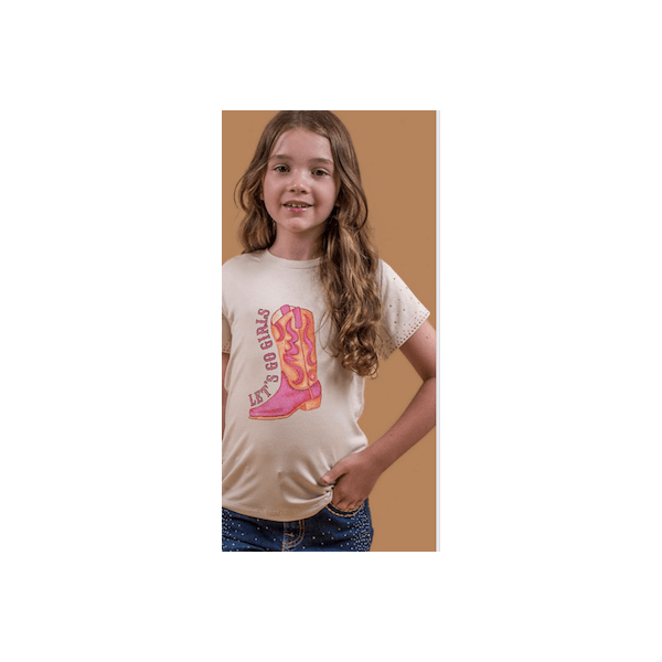 T-shirt Infantil Lest Go Miss Country