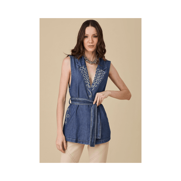 Colete Jeans Louise - Moon Horse
