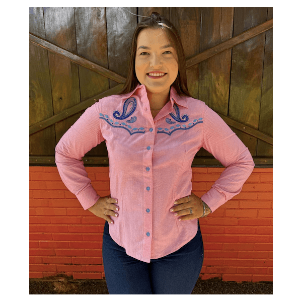 Camisa Sense Rosa Miss Country