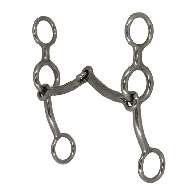 Freio Bridão Inox Bolinha Bocal Liso