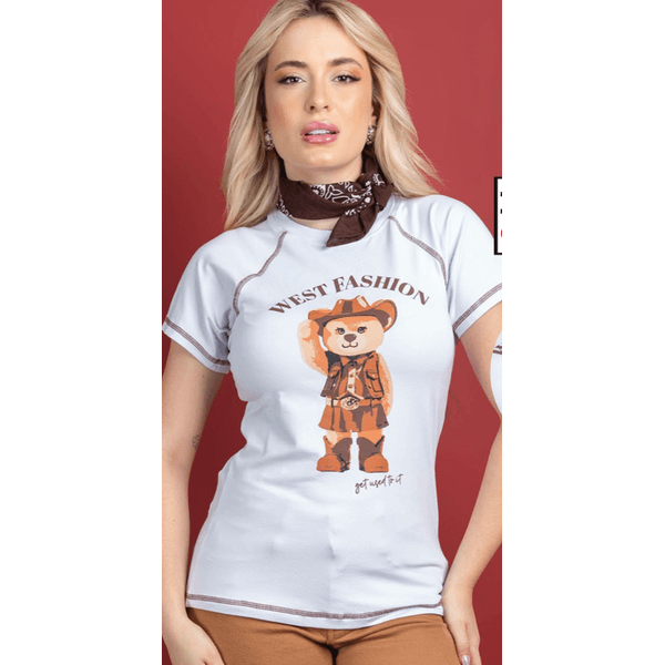 T-shirt Teddy - Miss Country