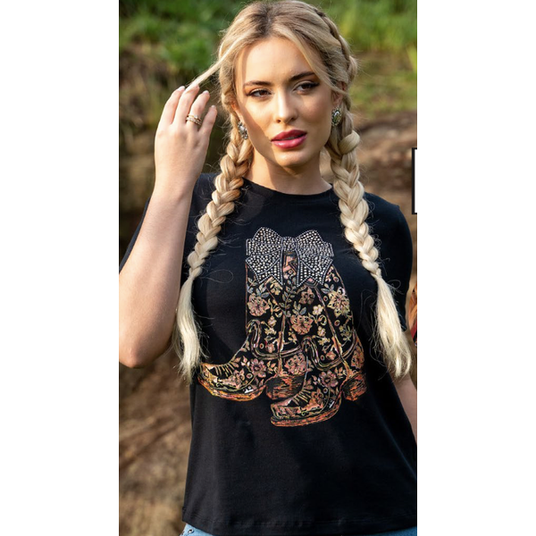 T-shirt Boots - Miss Country