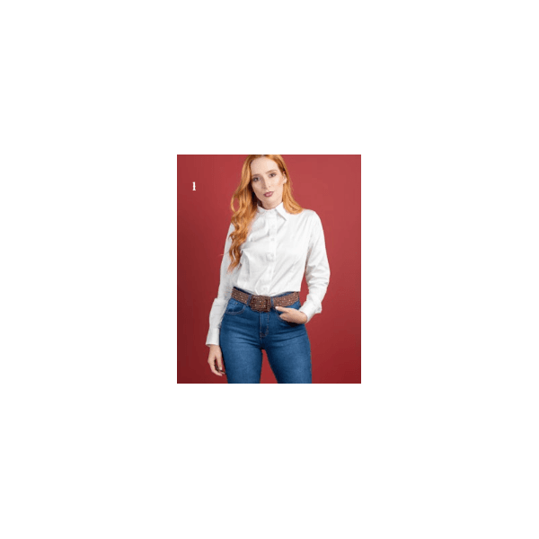 Camisa Classic Branca - Miss Country